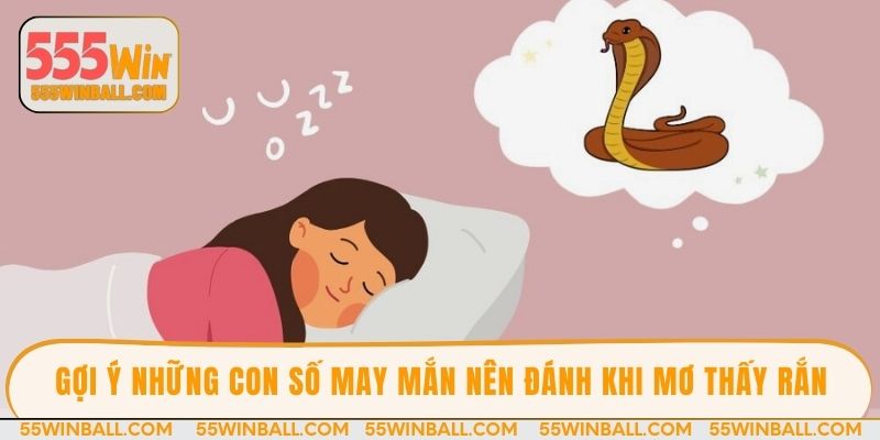 Gợi ý những con số may mắn nên đánh khi mơ thấy rắn 